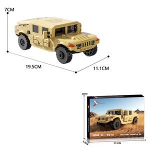 Xbert Military Vehicle H1 Building Set (510 Pieces) 19.5cm